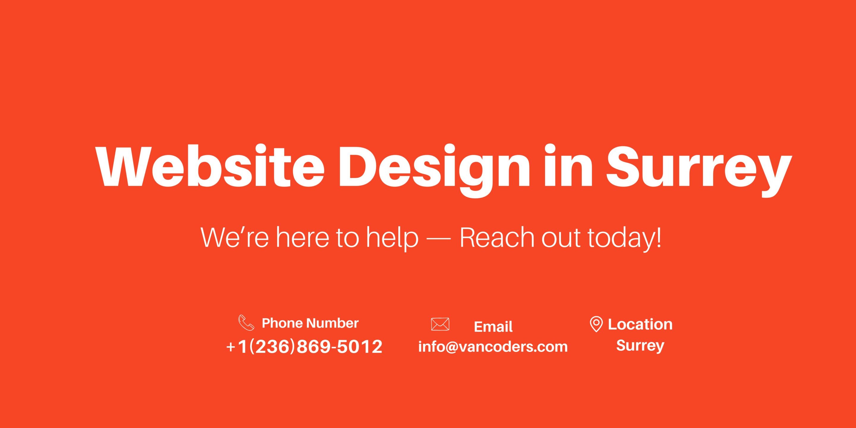 Website Design in Surrey